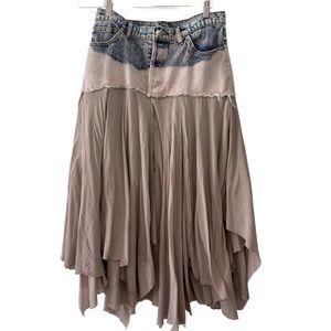 Free People Under Your Spell Denim Maxi
Size 8